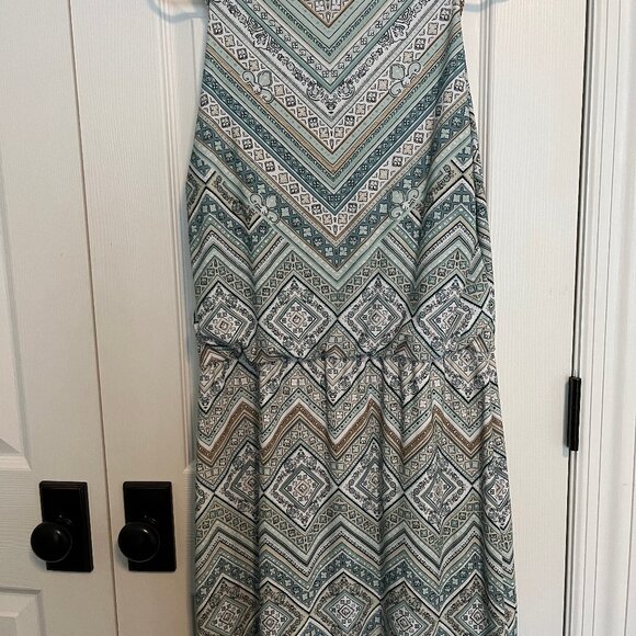 White House Black Market Summer Dress Size L - Picture 4 of 6